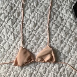Vitamin A blush bikini top